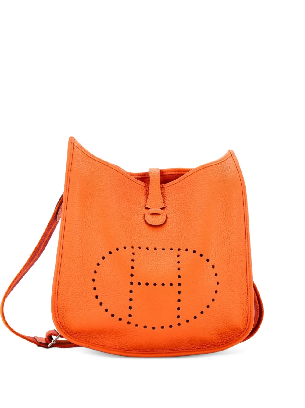 Hermès Pre-Owned Evelyne Bag Gen III Clemence PM crossbody bag - Arancione