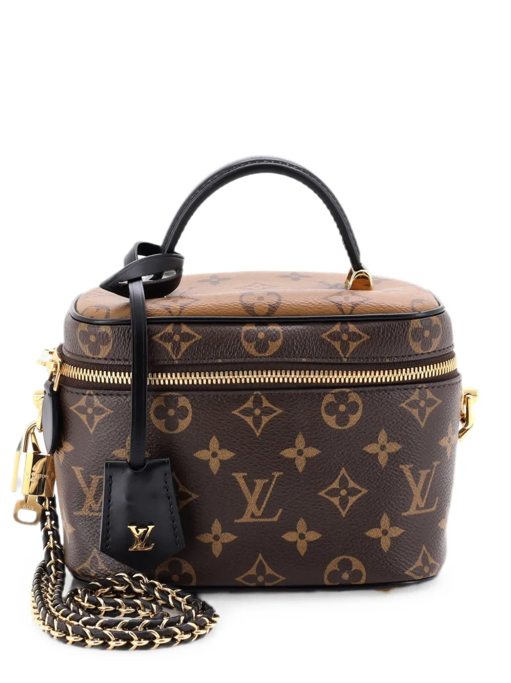 Louis Vuitton Pre-Owned Vanity Handbag Reverse Monogram Canvas PM satchel - Braun