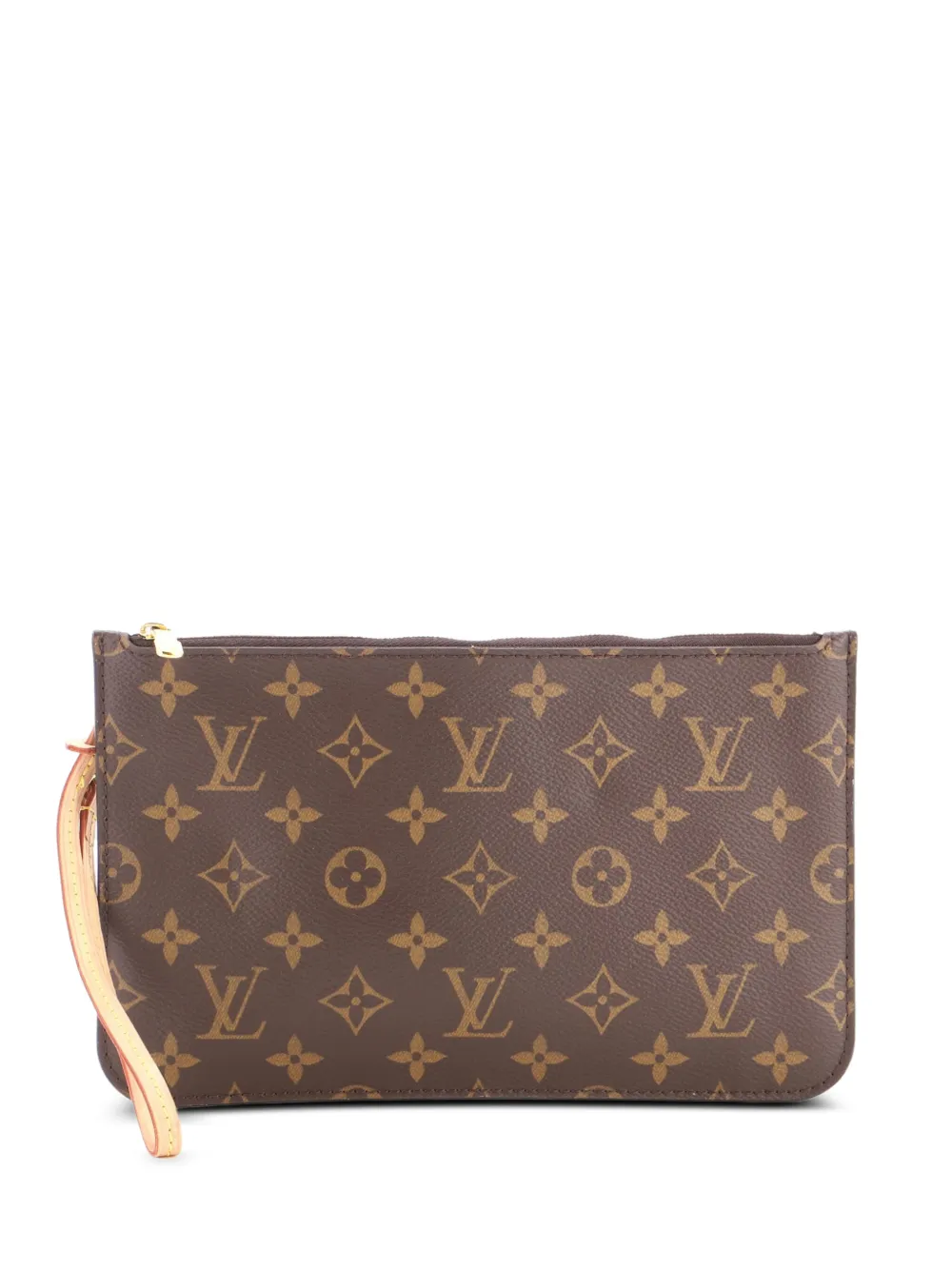 Louis Vuitton Pre-Owned Neverfull Pochette Monogram Canvas Large pouch - Marrone