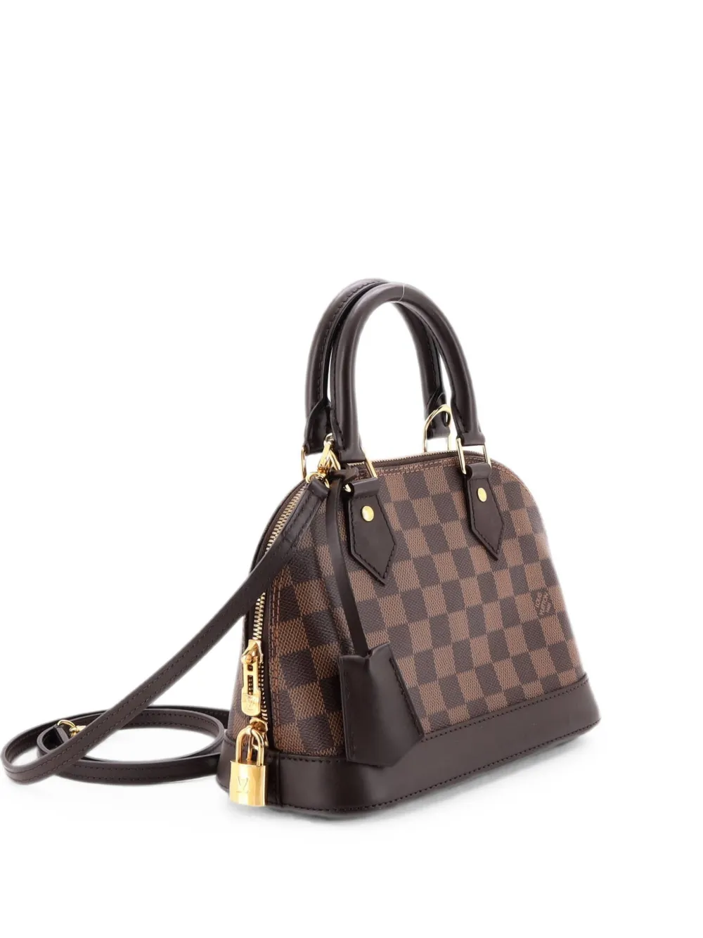 Louis Vuitton Pre-Owned Alma Handbag Damier BB shoulder bag - Marrone
