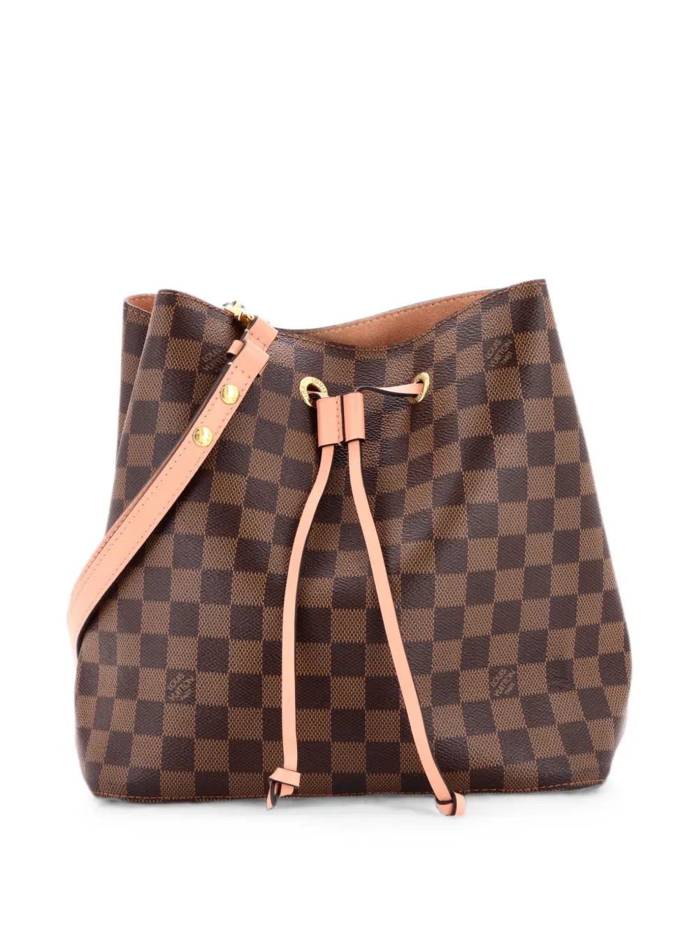 Louis Vuitton Pre-Owned NeoNoe Handbag Damier with Leather MM bucket bag - Rosa