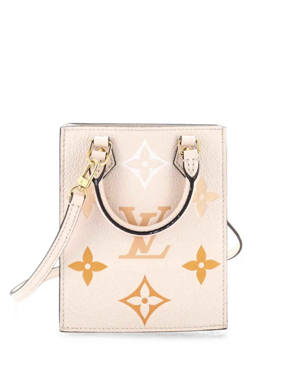 Louis Vuitton Pre-Owned Petit Sac Plat Bag By The Pool Monogram Empreinte Giant crossbody bag - Toni neutri