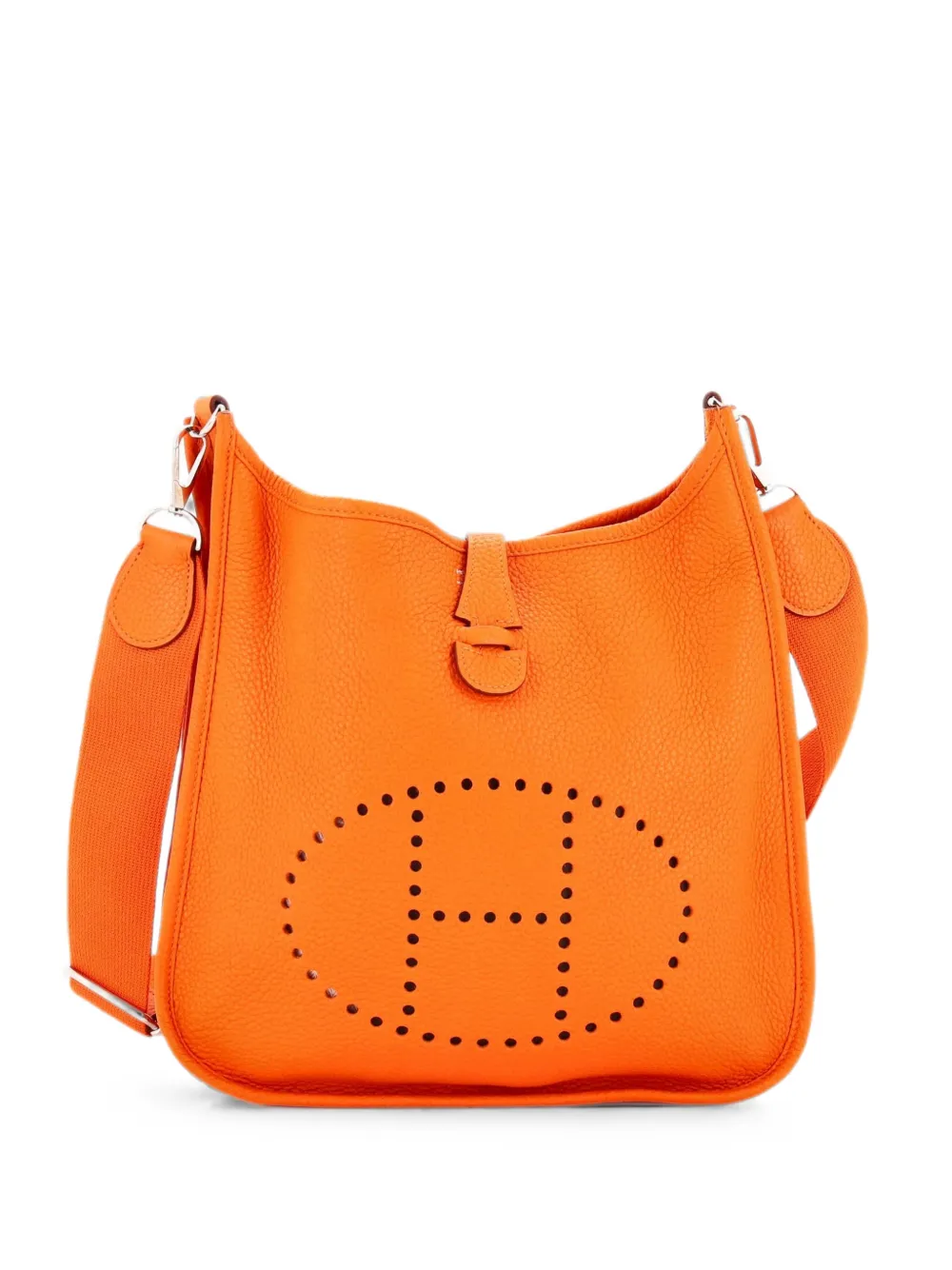 Hermès Pre-Owned Evelyne Bag Gen III Clemence PM crossbody bag - Orange