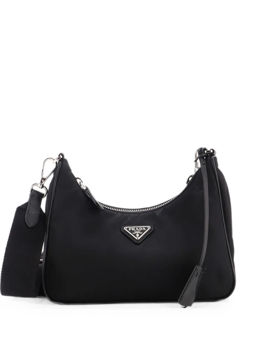 Prada Pre-Owned Re-Edition 2005 Shoulder Bag Tessuto Small crossbody bag - Schwarz