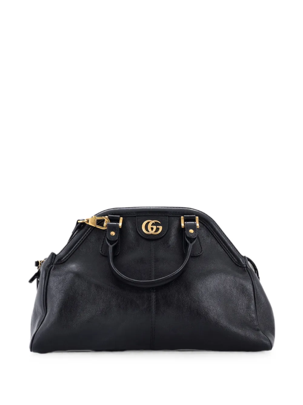 Gucci Pre-Owned RE(BELLE) Top Handle Bag Leather Medium satchel - Schwarz