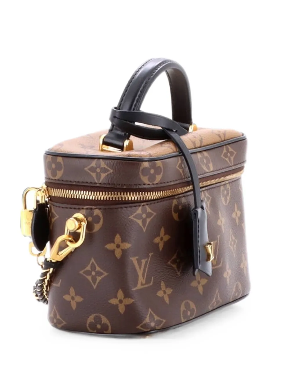 Louis Vuitton Pre-Owned Vanity Handbag Reverse Monogram Canvas PM satchel - Braun