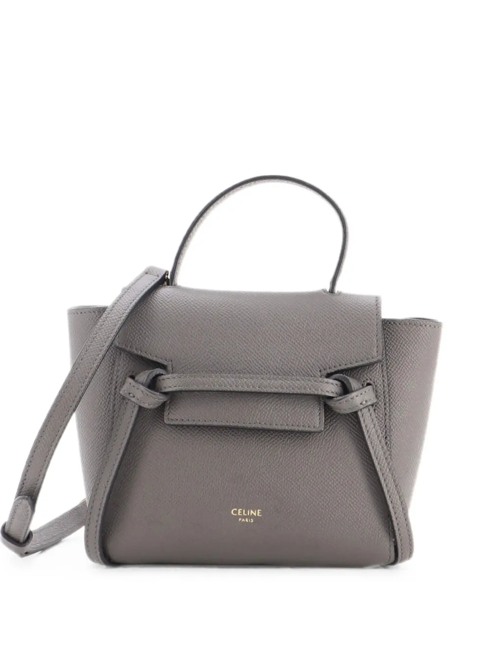 Celine Pre-Owned Belt Bag Textured Leather Pico shoulder bag - Grau