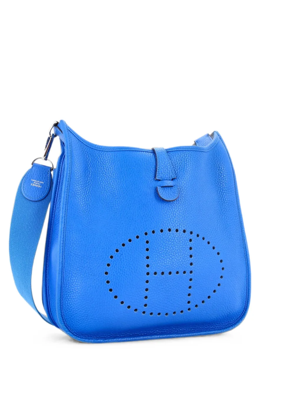 Hermès Pre-Owned Evelyne Bag Gen III Clemence PM crossbody bag - Blau