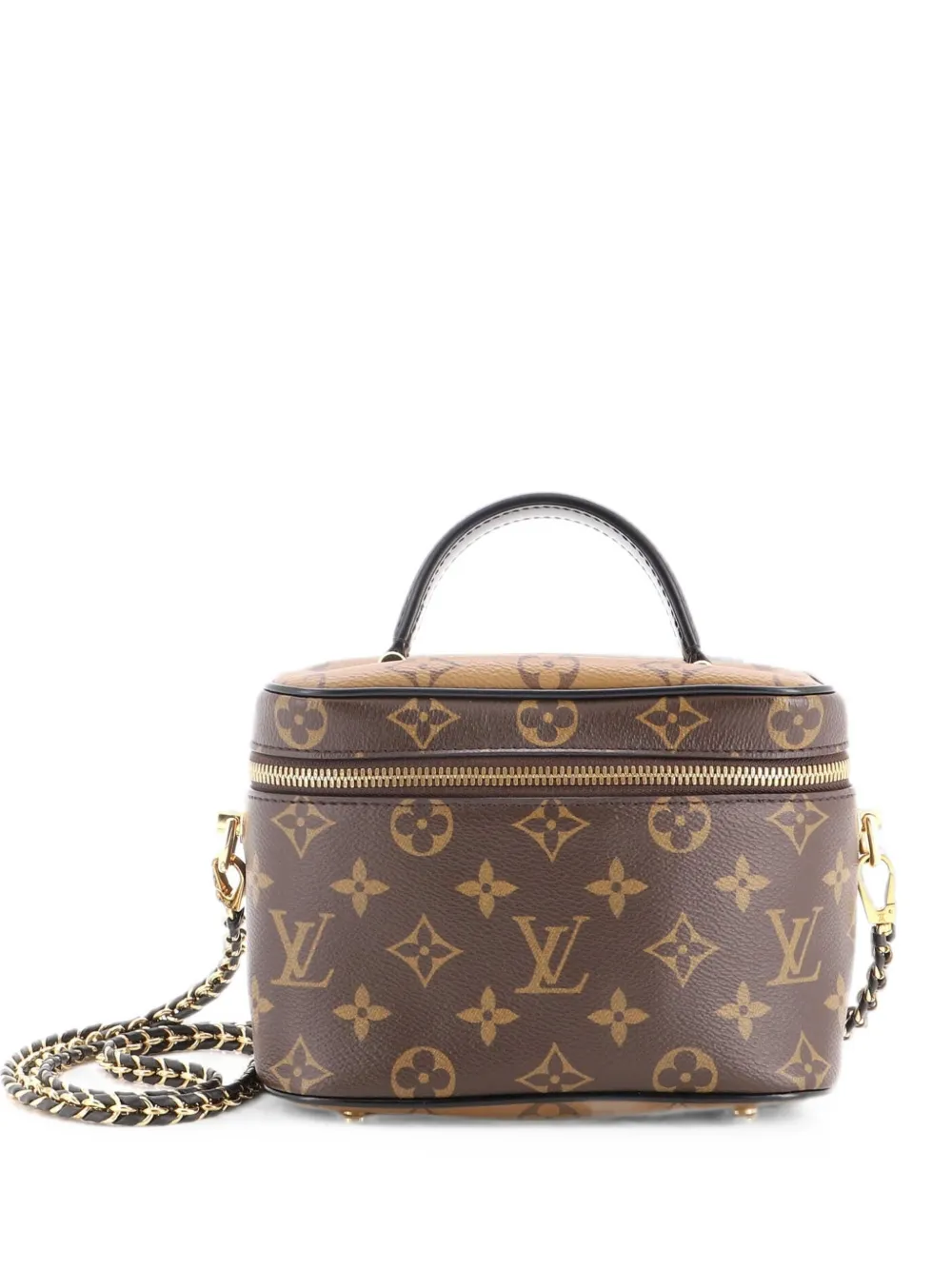 Louis Vuitton Pre-Owned Vanity Handbag Reverse Monogram Canvas PM satchel - Braun