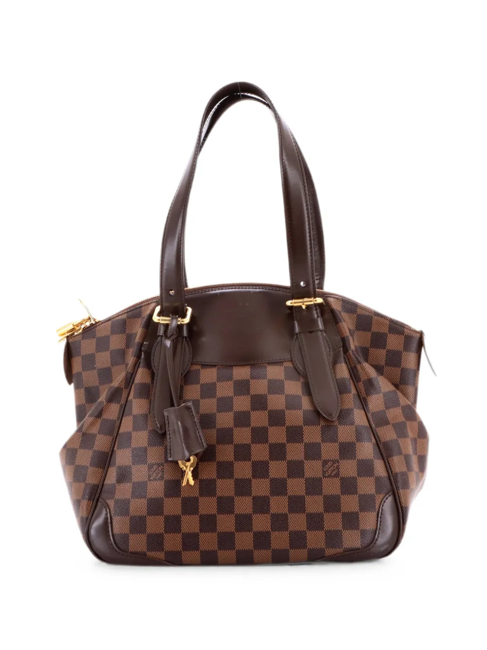 Louis Vuitton Pre-Owned Verona Handbag Damier PM shoulder bag - Braun