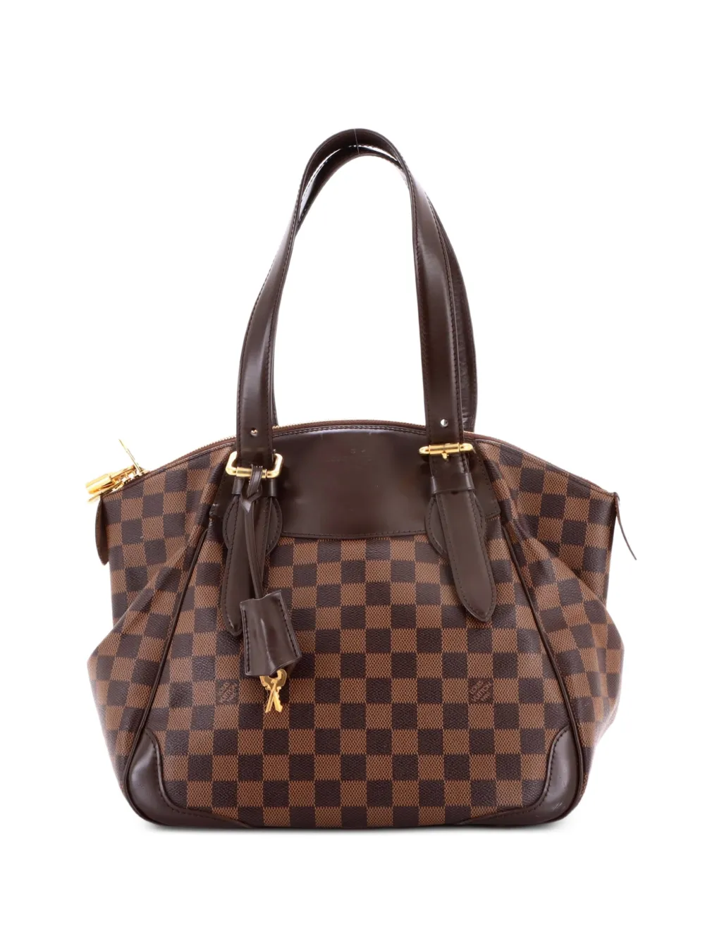 Louis Vuitton Pre-Owned Verona Handbag Damier PM shoulder bag - Braun