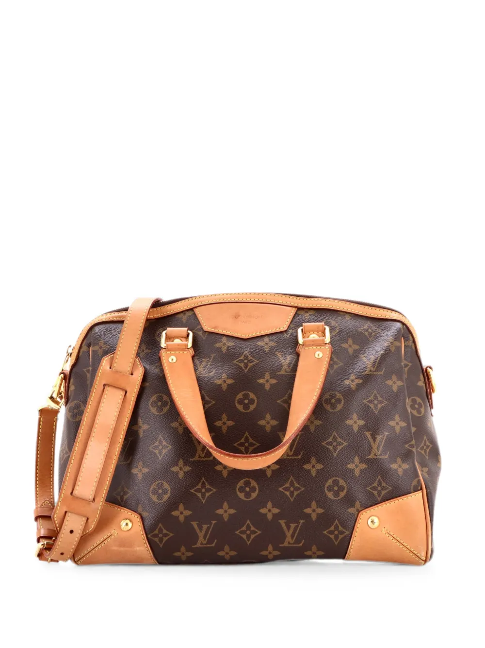 Louis Vuitton Pre-Owned Retiro Handbag Monogram Canvas PM satchel - Marrone
