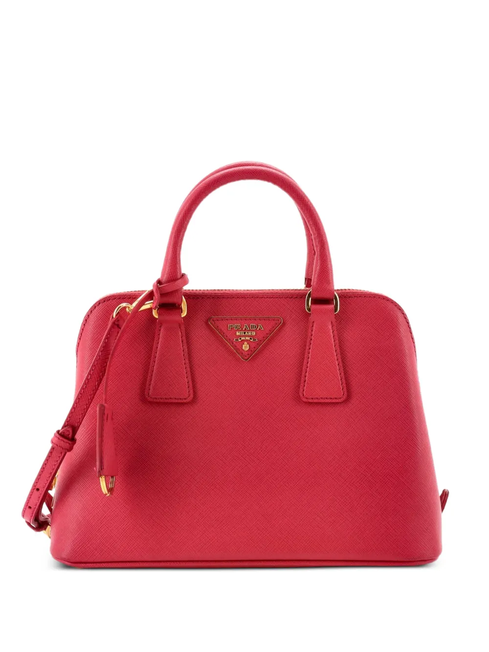 Prada Pre-Owned Promenade Bag Saffiano Leather Small satchel - Rosa