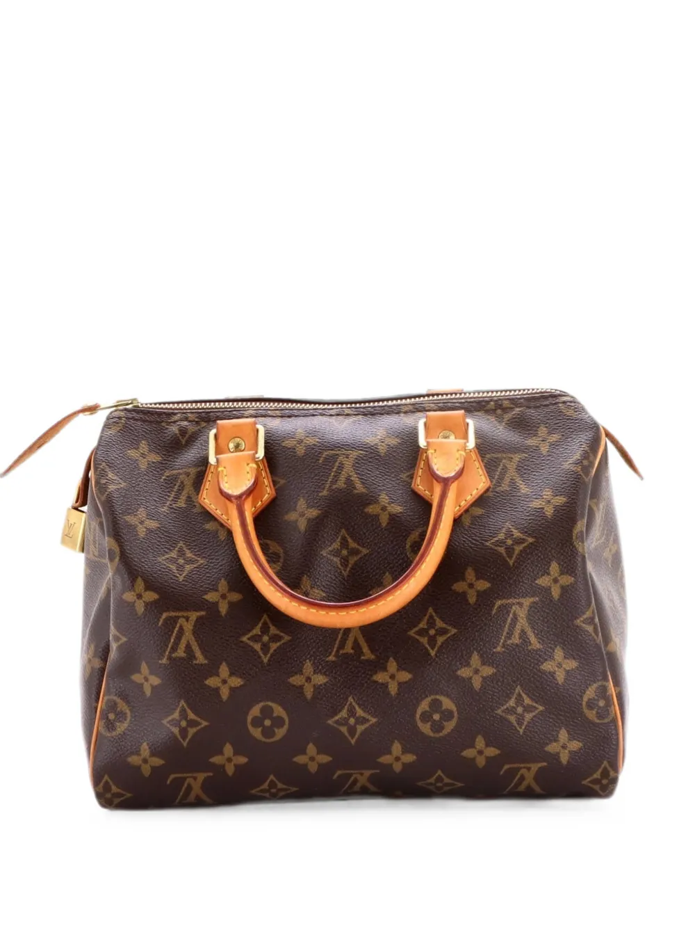 Louis Vuitton Pre-Owned Speedy Handbag Monogram Canvas 25 satchel - Braun