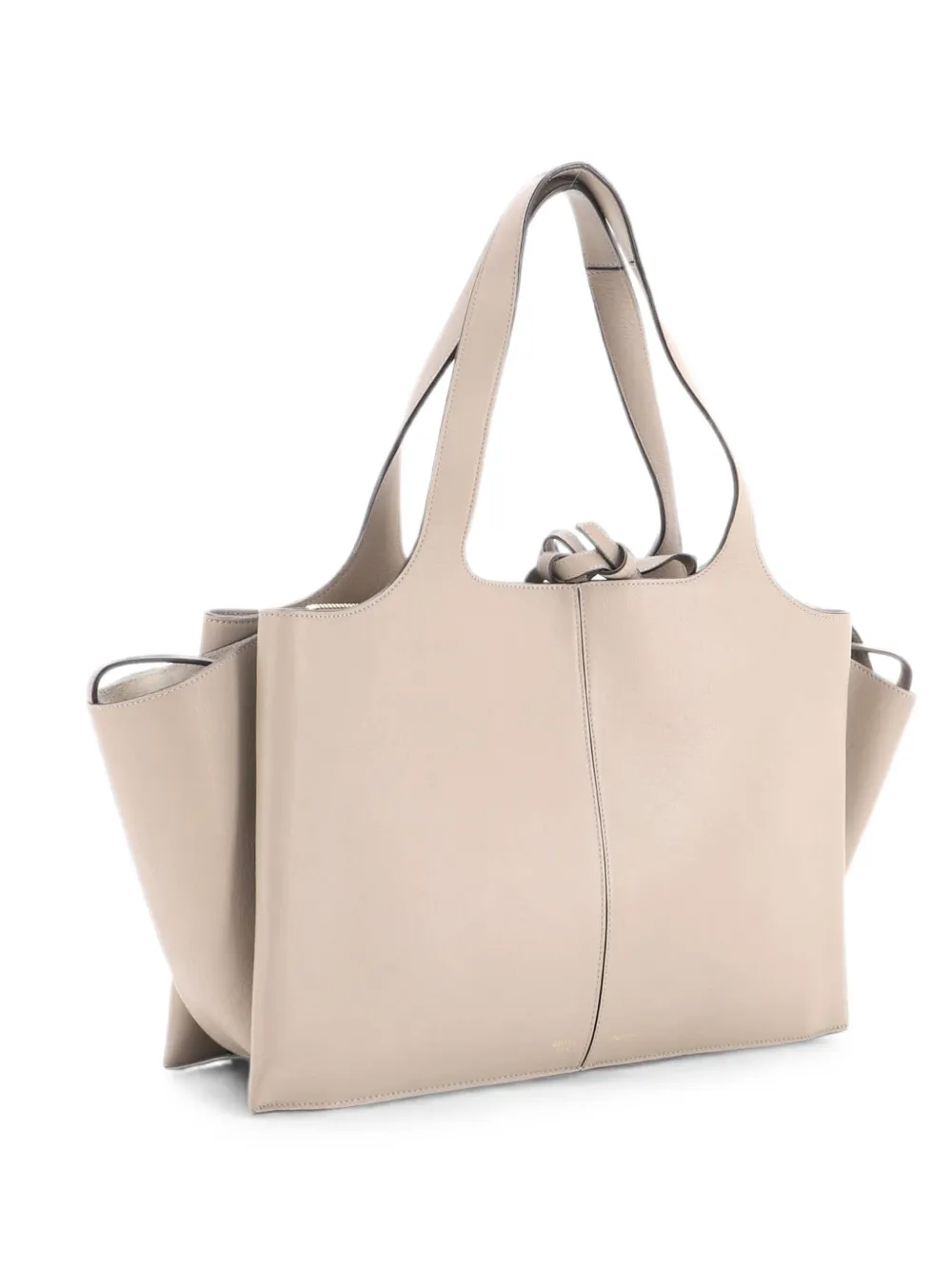 Celine Pre-Owned Tri-Fold Smooth Calfskin Medium shoulder bag - Grau