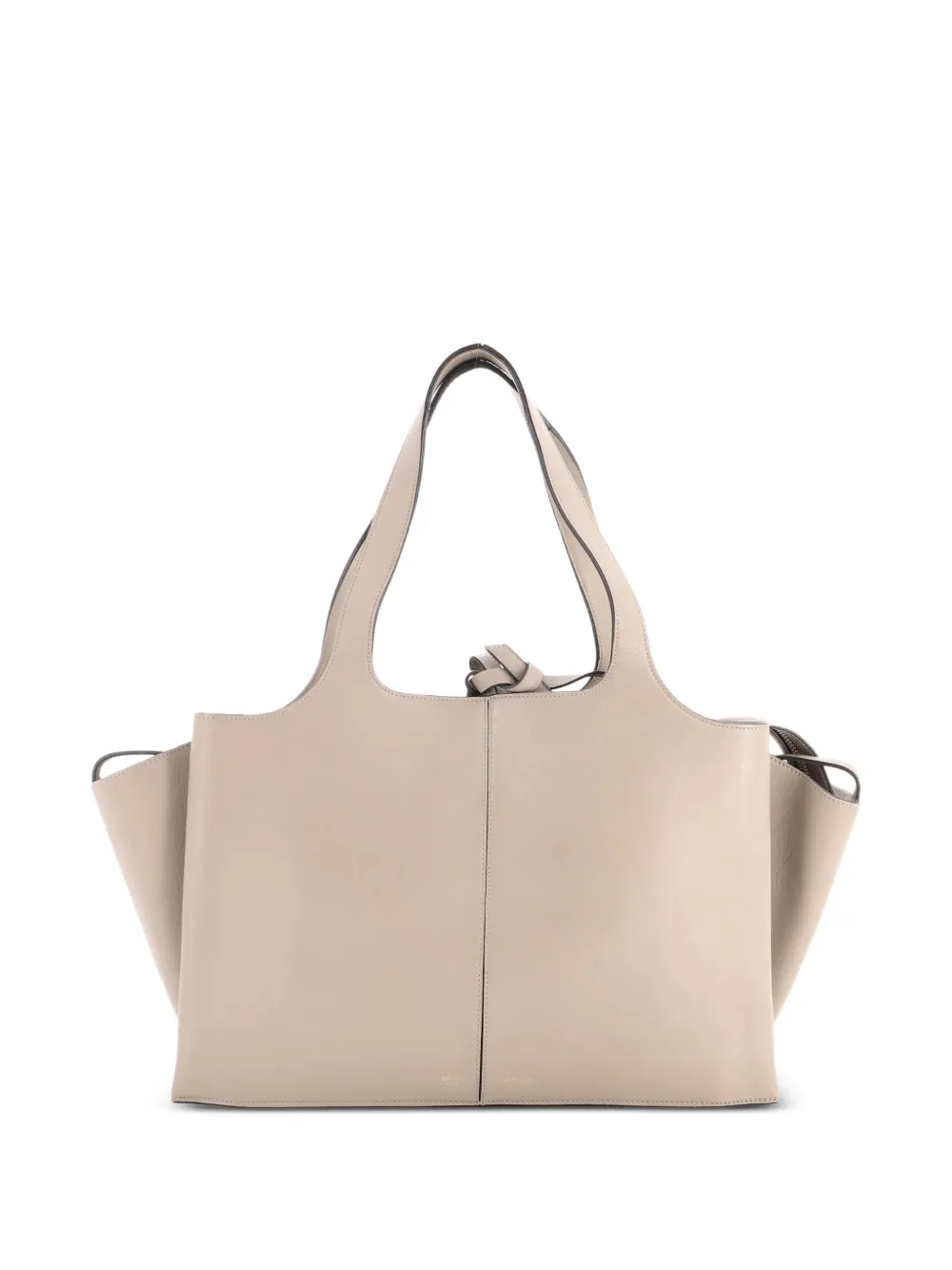 Celine Pre-Owned Tri-Fold Smooth Calfskin Medium shoulder bag - Grigio