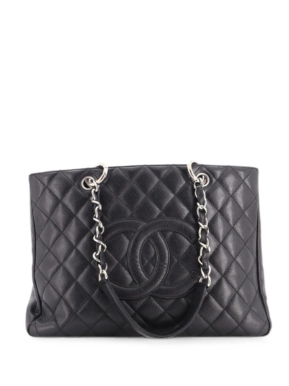 CHANEL Pre-Owned Grand Shopping Quilted Caviar tote bag - Nero