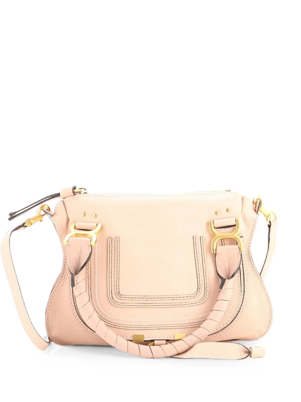 Chloé Pre-Owned Marcie Leather Small satchel - Rosa