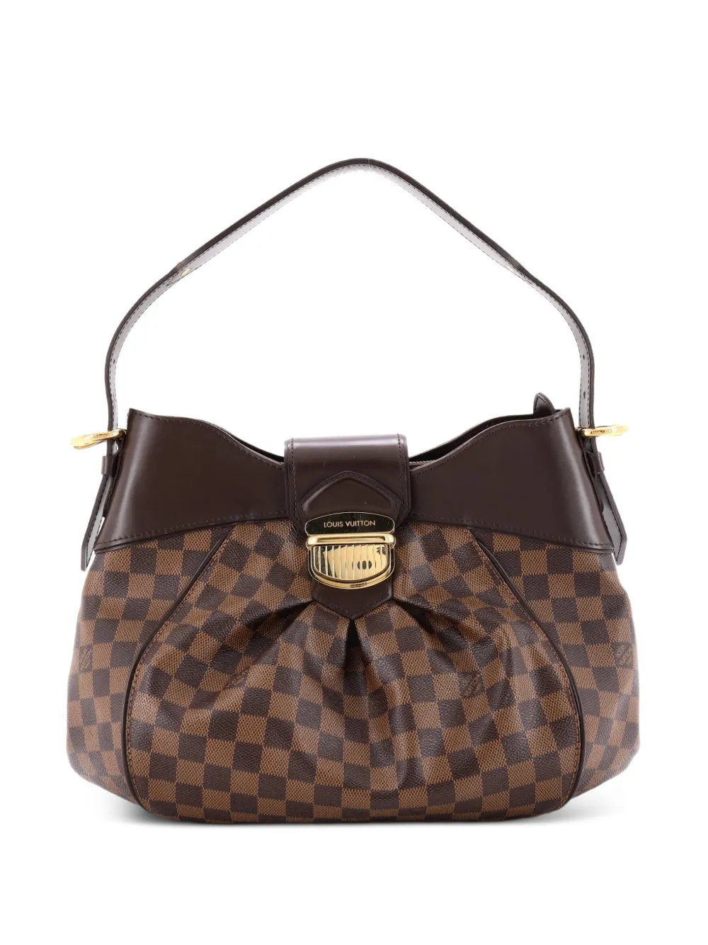 Louis Vuitton Pre-Owned Sistina Handbag Damier MM hobo bag - Marrone