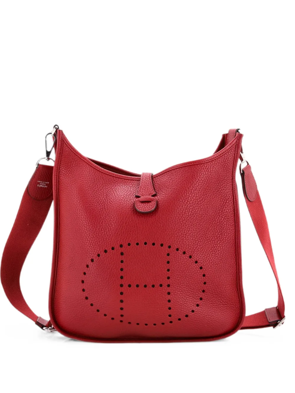 Hermès Pre-Owned Evelyne Bag Gen III Clemence PM crossbody bag - Rot