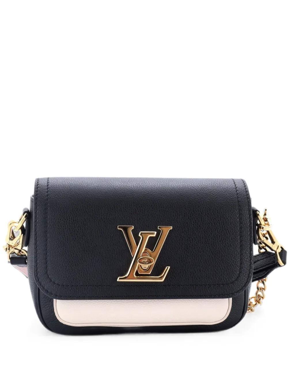 Louis Vuitton Pre-Owned Lockme Tender Handbag Leather crossbody bag - Nero
