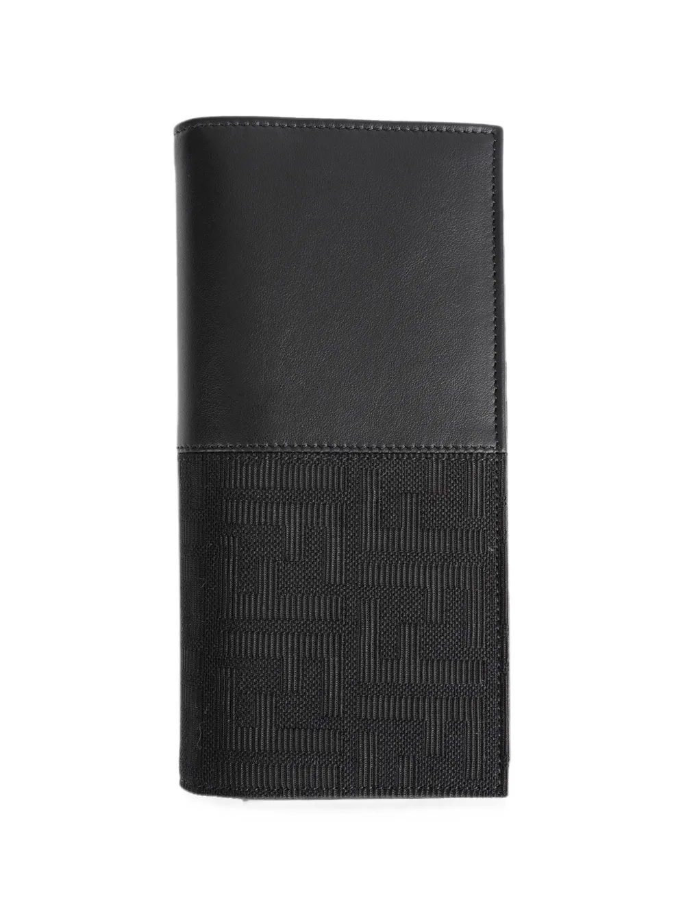 FENDI FF-jacquard continental wallet - Nero
