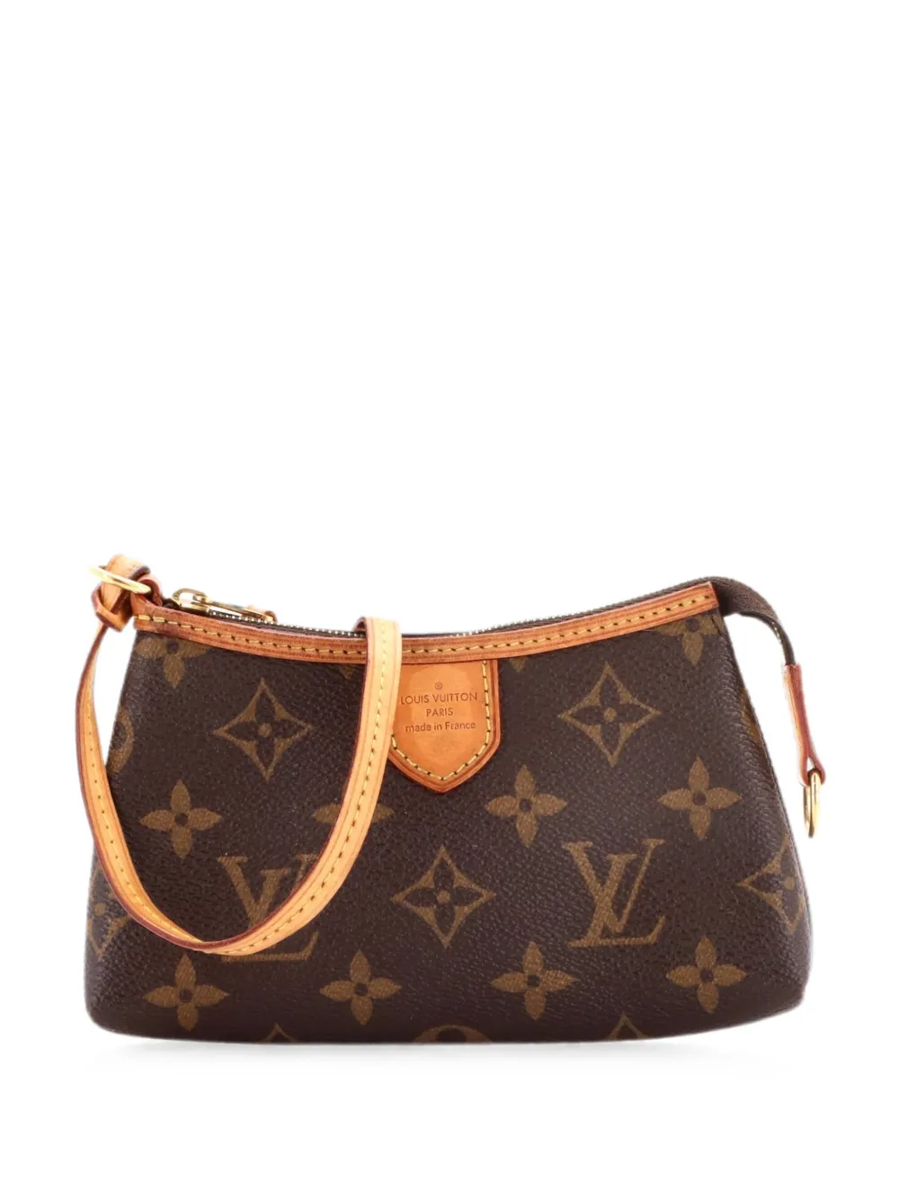 Louis Vuitton Pre-Owned Delightful Pochette Monogram Canvas Mini clutch bag - Marrone