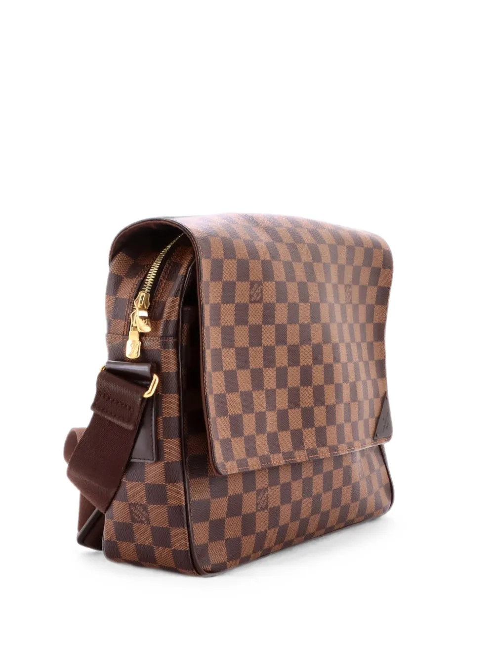 Louis Vuitton Pre-Owned Shelton Messenger Bag Damier MM crossbody bag - Marrone