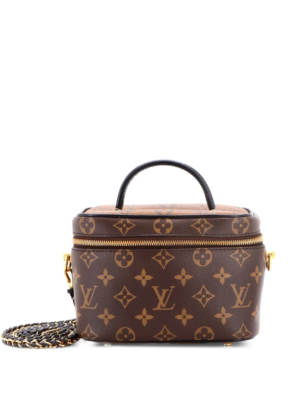 Louis Vuitton Pre-Owned Vanity Handbag Reverse Monogram Canvas PM satchel - Marrone