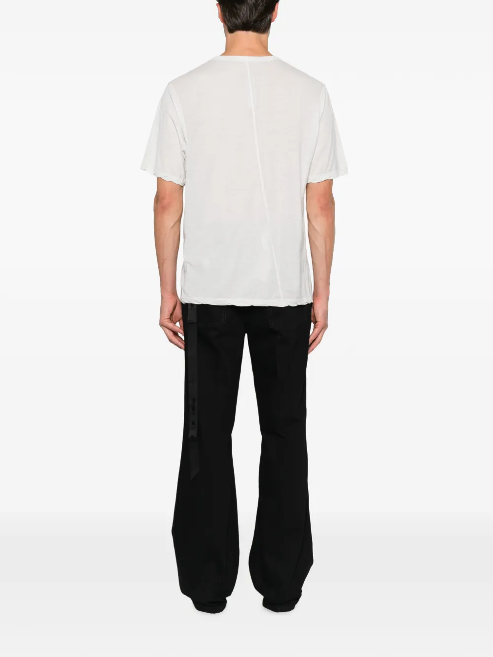 Rick Owens DRKSHDW T-shirt met ronde hals Wit