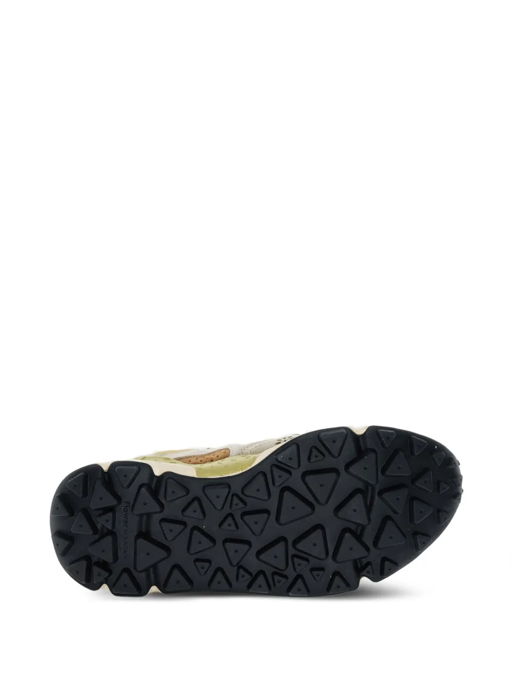 FLOWER MOUNTAIN Yamano 3 panelled sneakers Groen