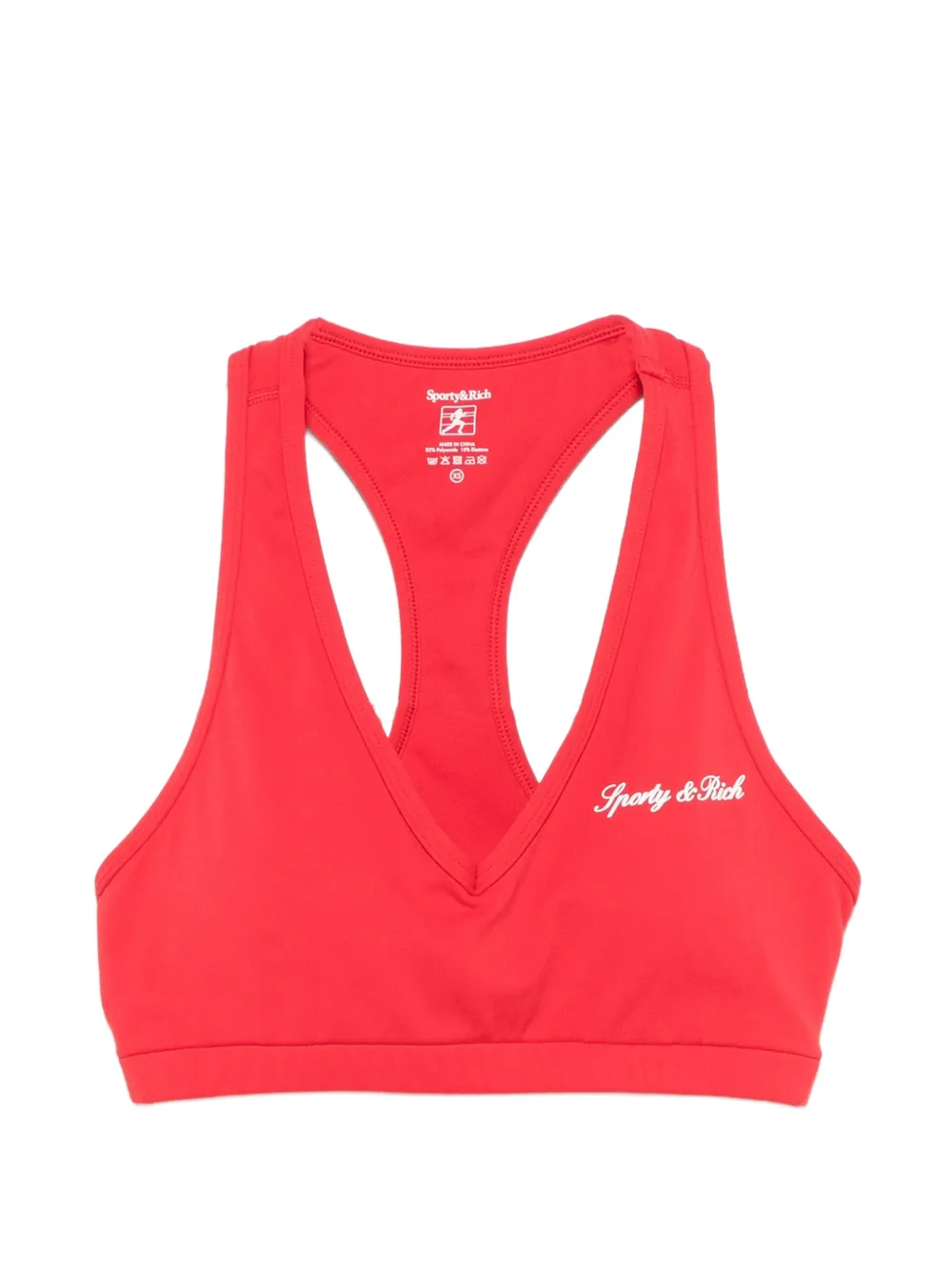 Sporty & Rich Sport-BH mit Racerback - Rot