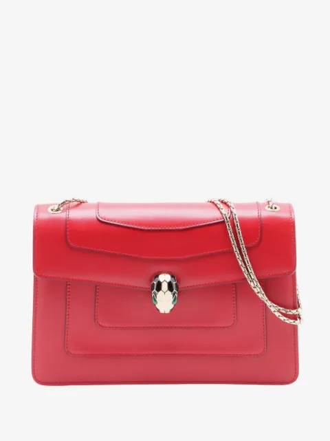 Bvlgari Pre-Owned 2010-2026 Medium Calfskin Serpenti Forever shoulder bag