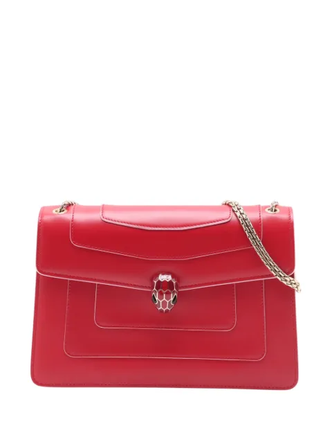 Bvlgari Pre-Owned 2010-2026 Medium Calfskin Serpenti Forever shoulder bag