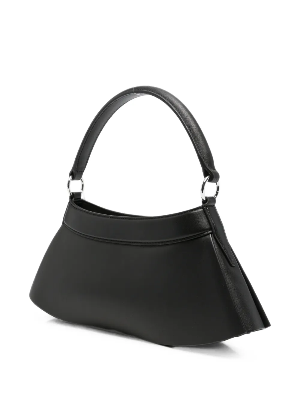 Lacoste Geplooide shopper Zwart