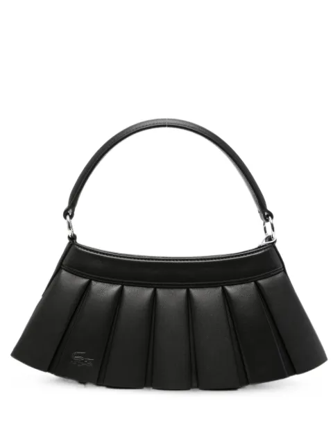 Lacoste pleated tote bag