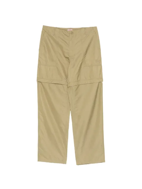 Kenzo logo-embroidered trousers 