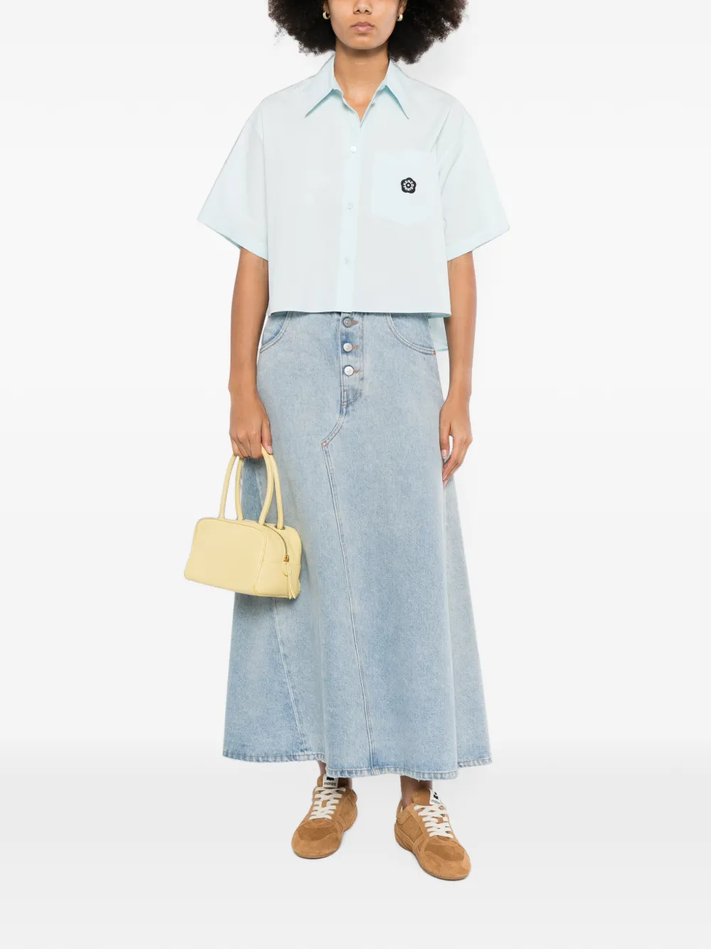 Kenzo Boke Flower blouse Blauw