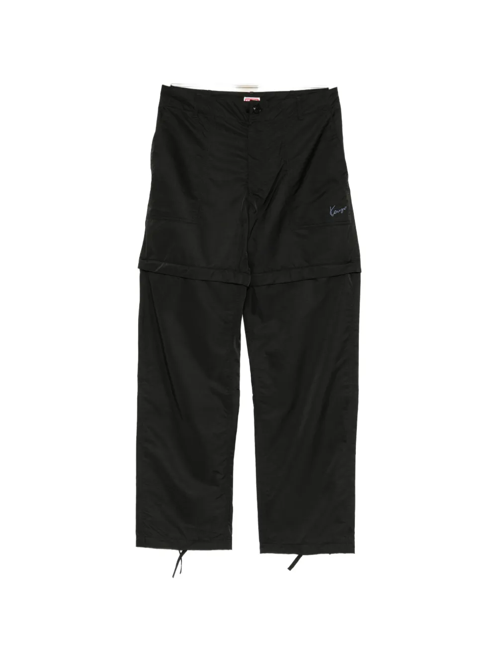 Kenzo detachable-panel cargo pants - Nero