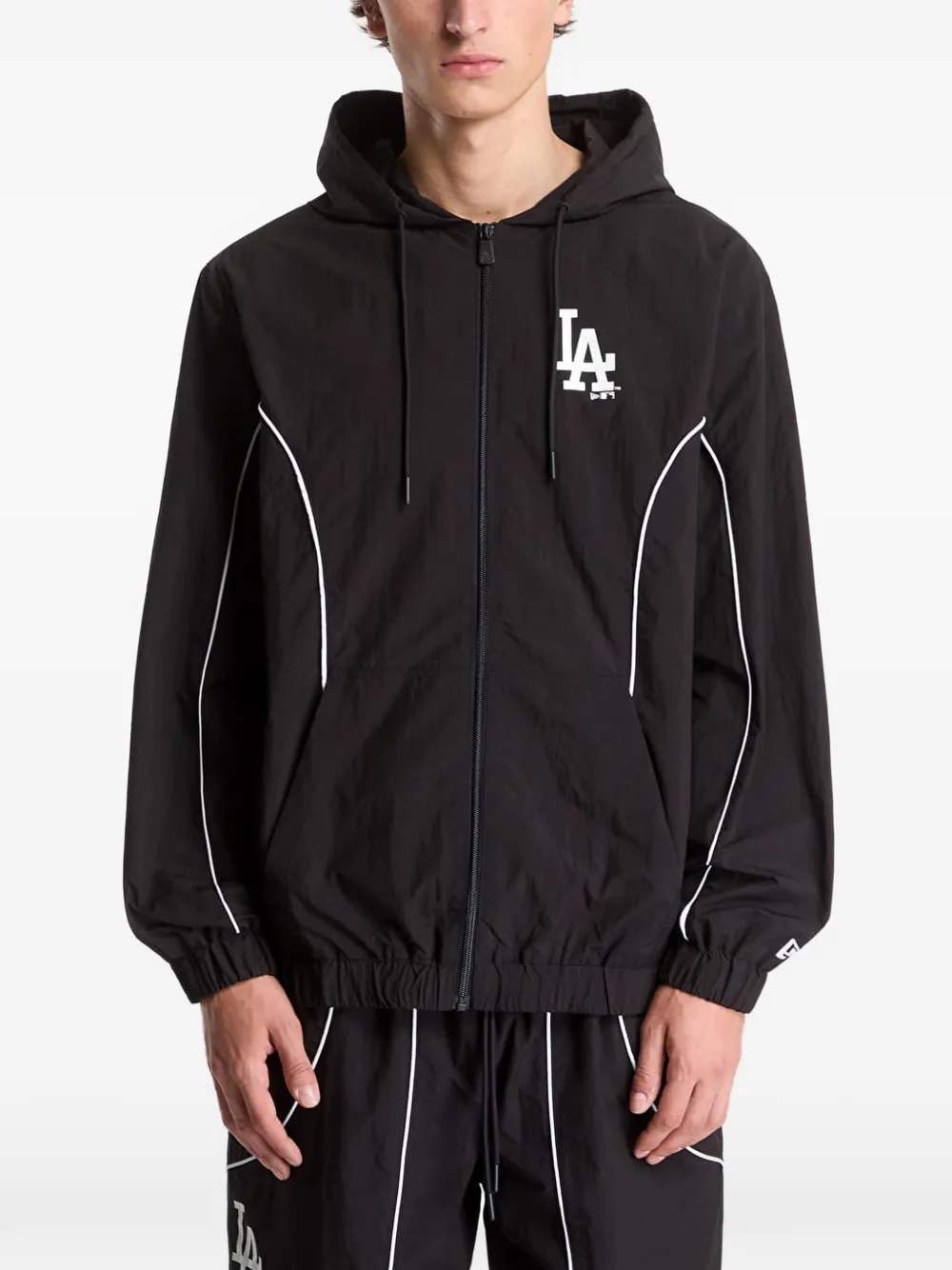 NEW ERA CAP LA Dodgers piping-detail jacket
