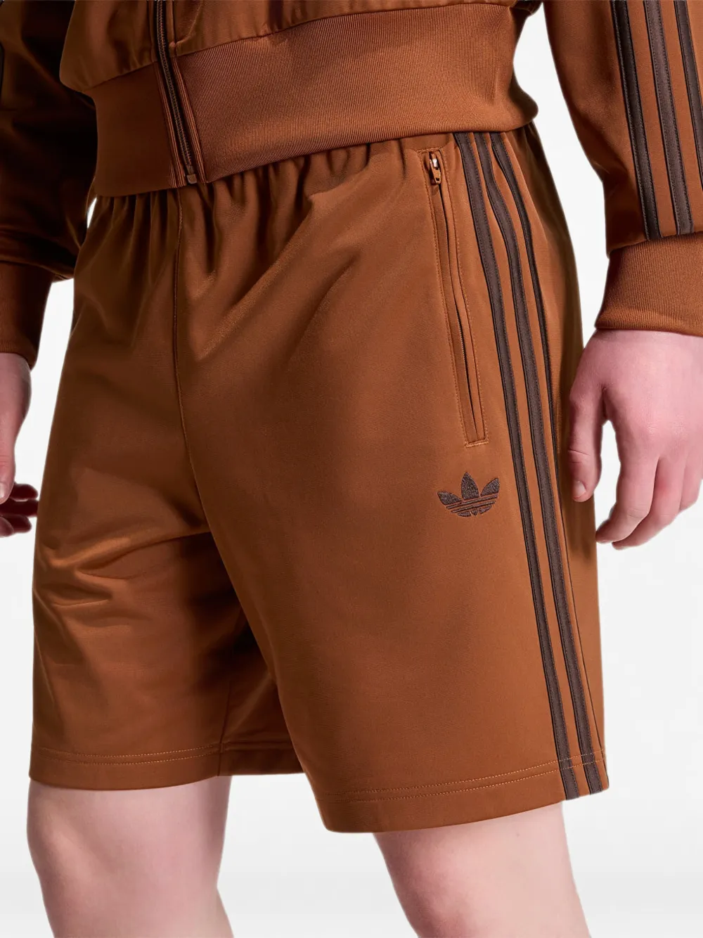 adidas Firebird side-stripe shorts Bruin