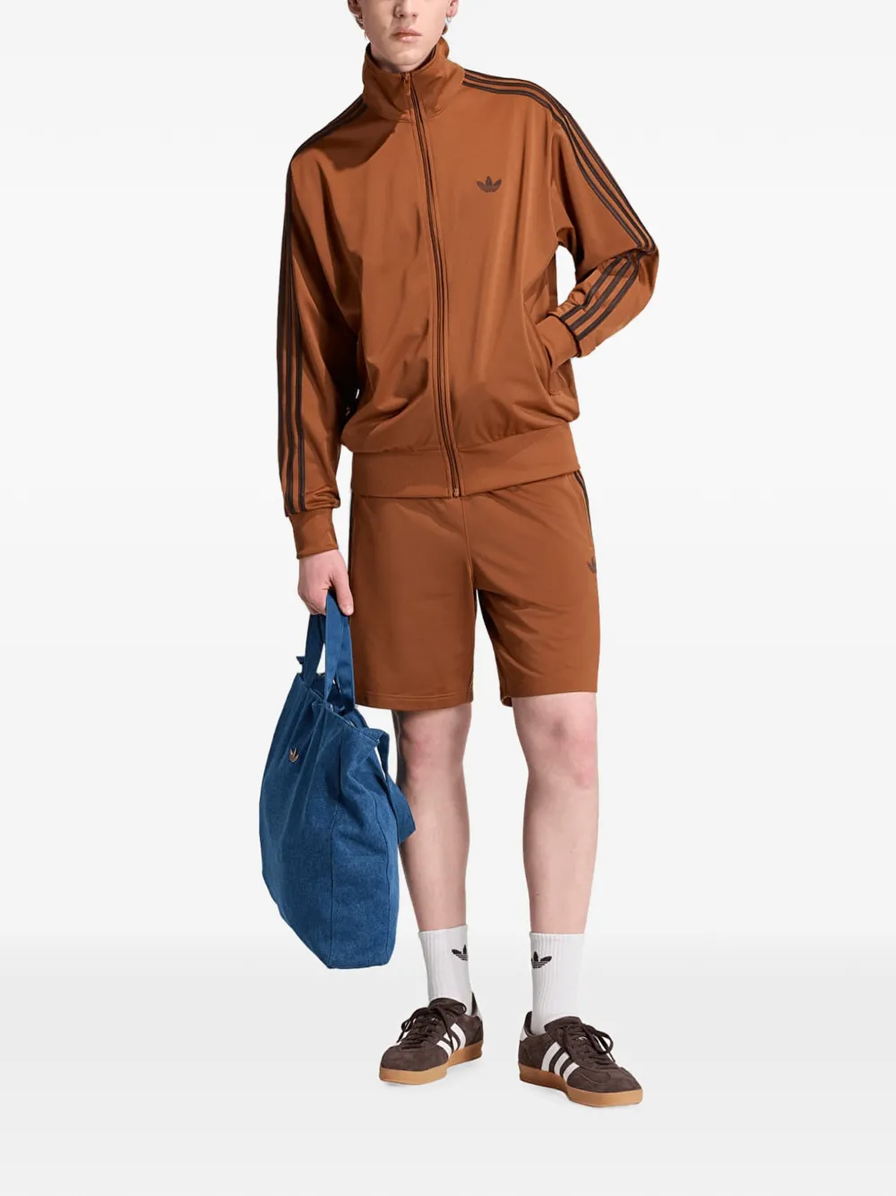 adidas Firebird side-stripe shorts Bruin