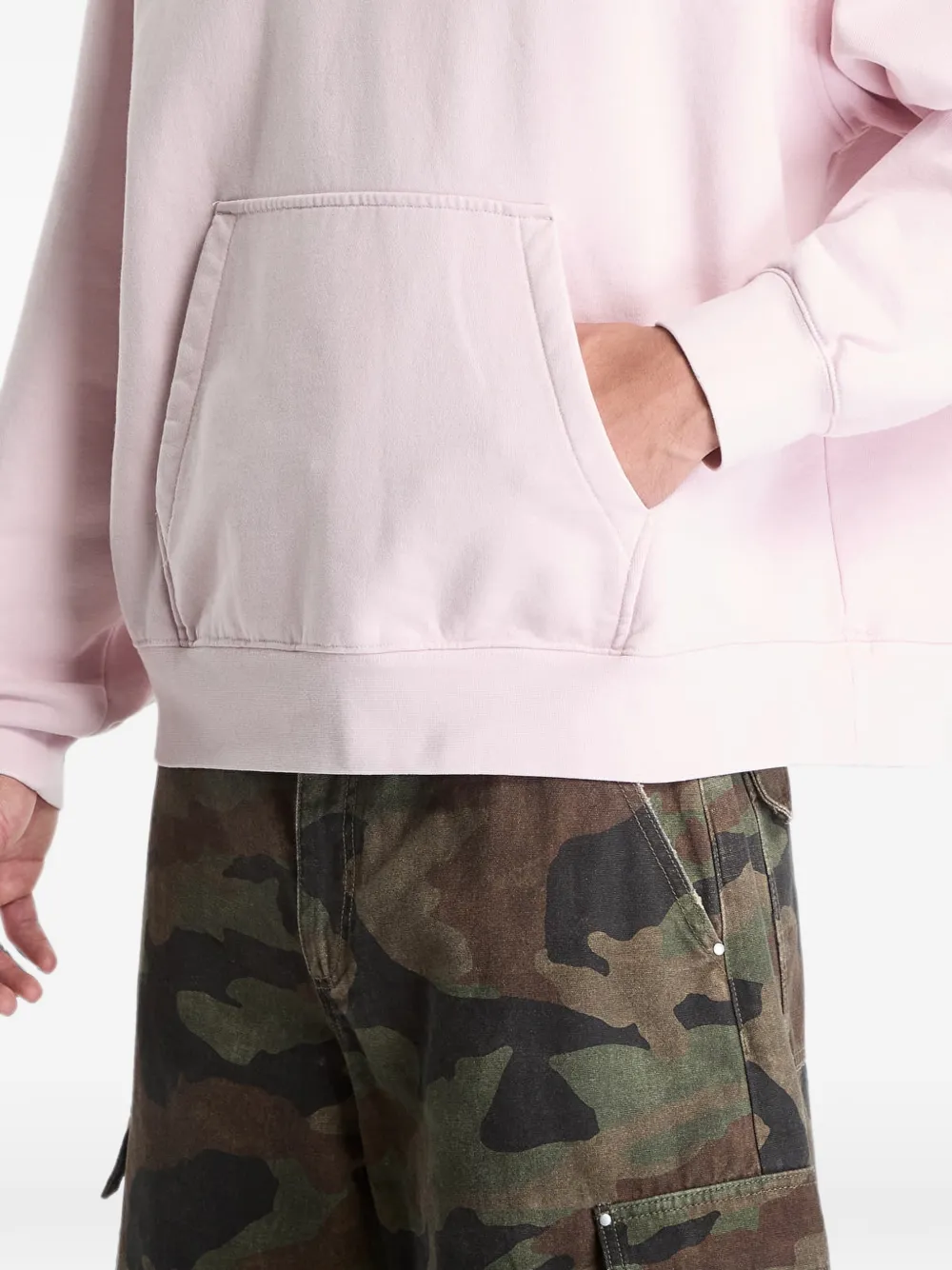 Vans Hoodie met logopatch Roze