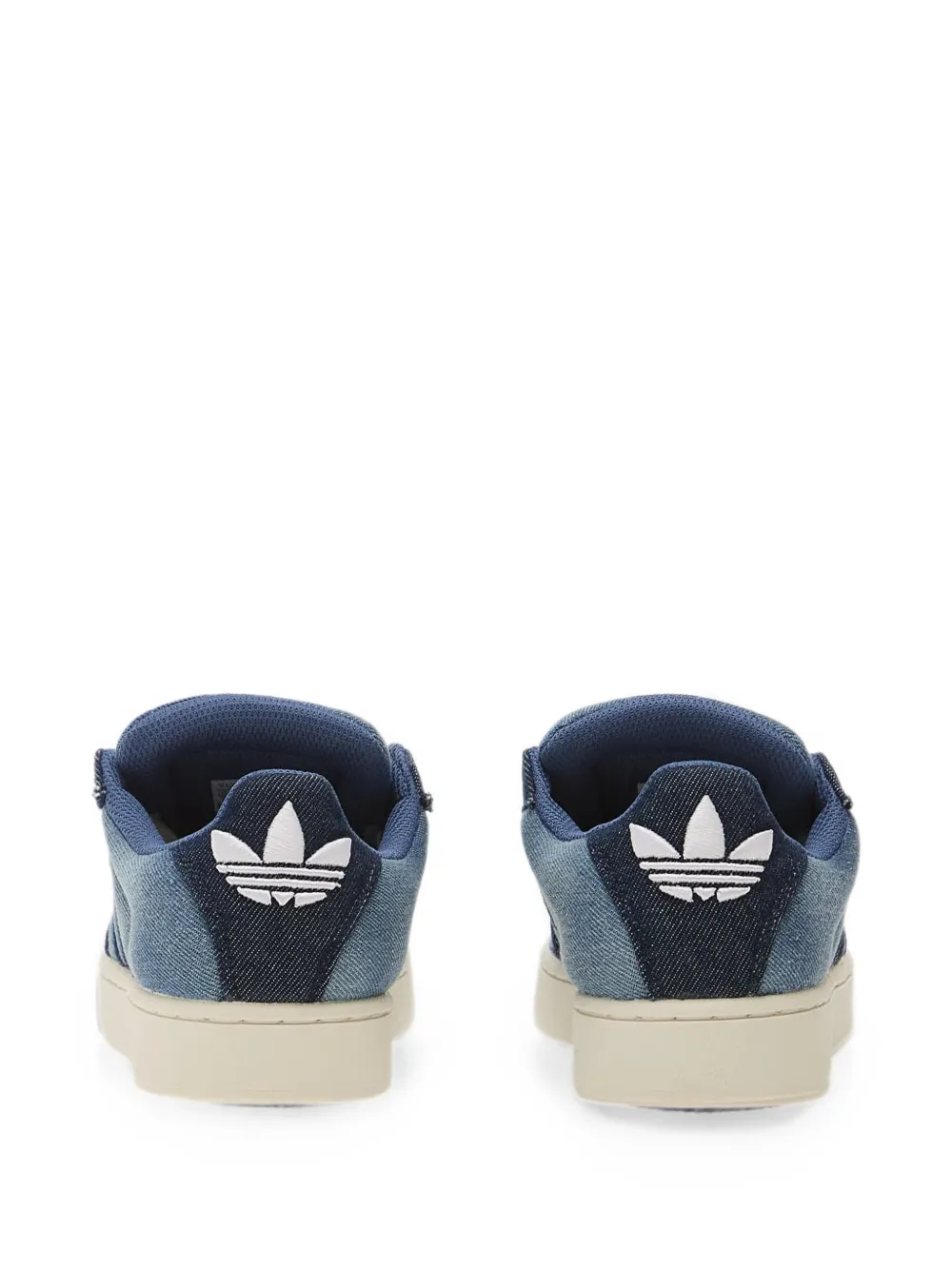 adidas Superstar denim sneakers Blauw