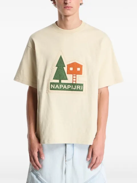 Napapijri Trahus graphic-patch T-shirt