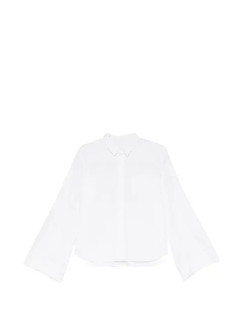 sacai flared-sleeve shirt