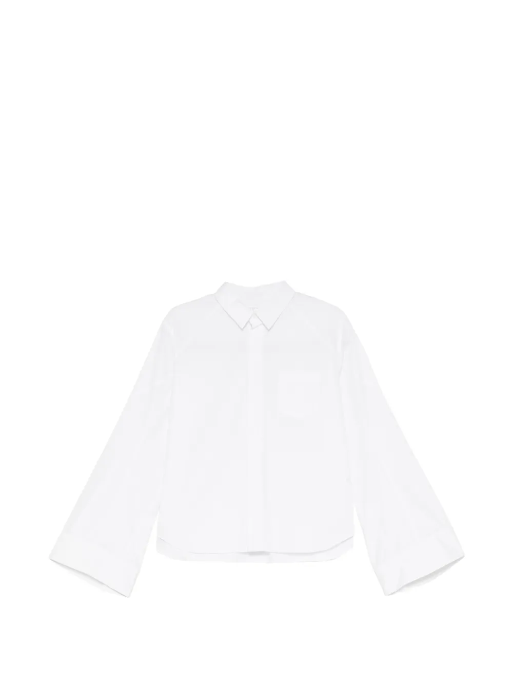 sacai flared-sleeve shirt