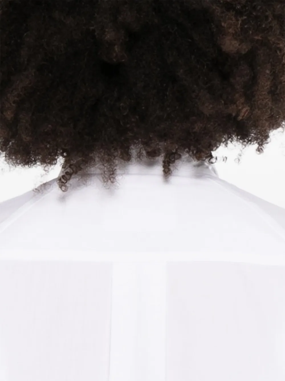 sacai Blouse met flared mouwen Wit