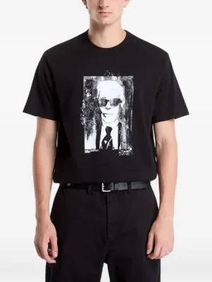 Ader Error Dimension Ball graphic-print T-shirt | Black | FARFETCH
