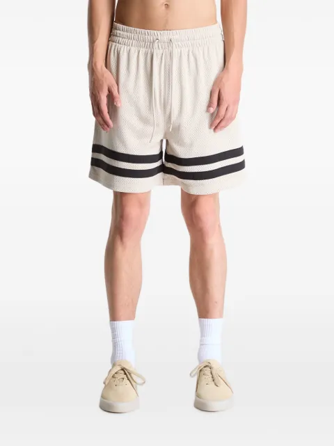 NEW ERA CAP New York Yankees striped mesh shorts